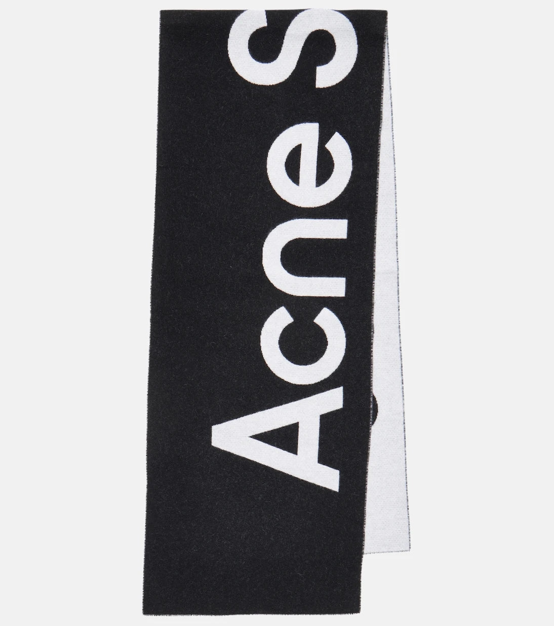 Acne Studios - وشاح جاكار تورونتي من مزيج الصوف