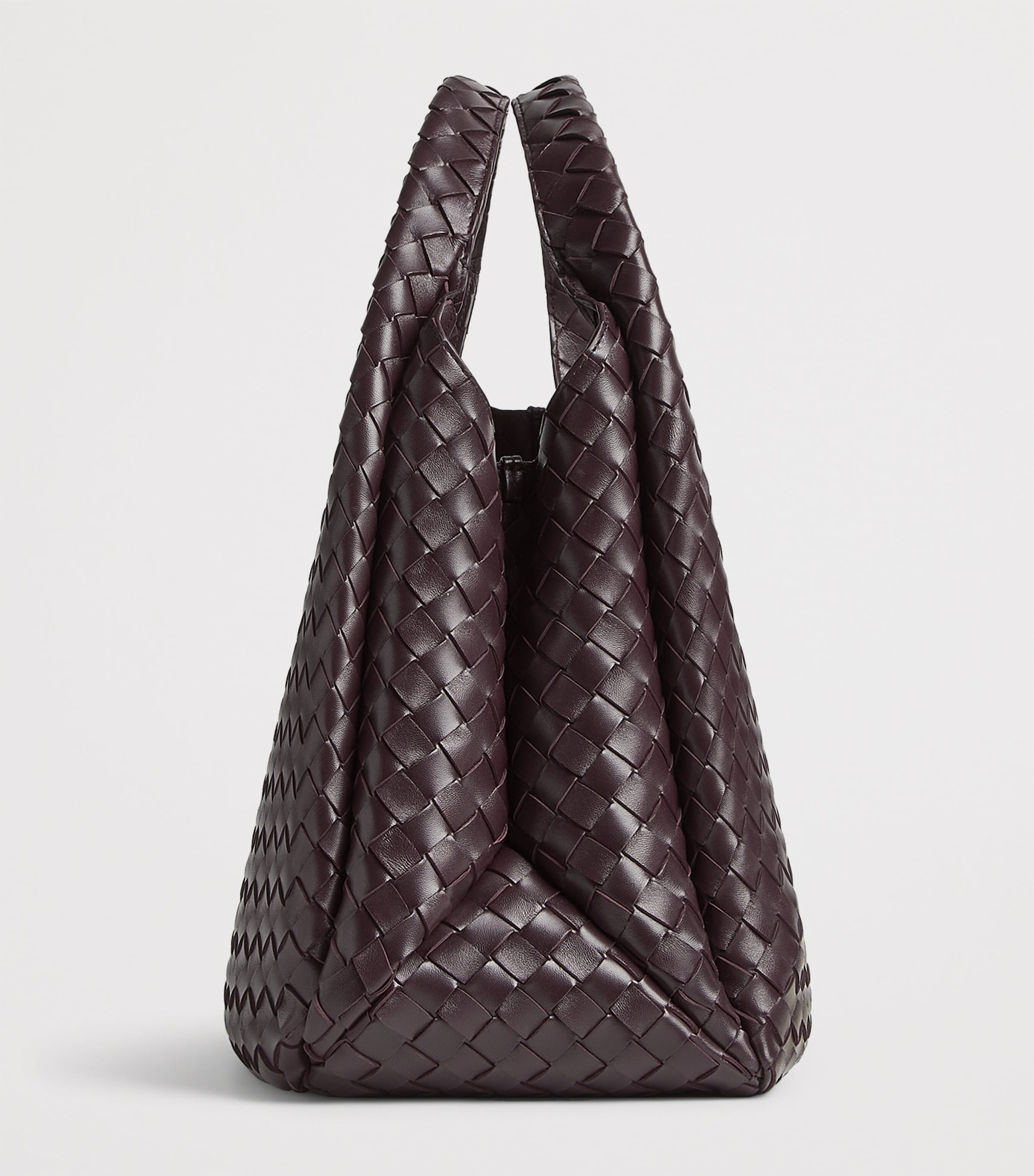 Bottega Veneta Brown Large Leather Campana Shoulder Bag