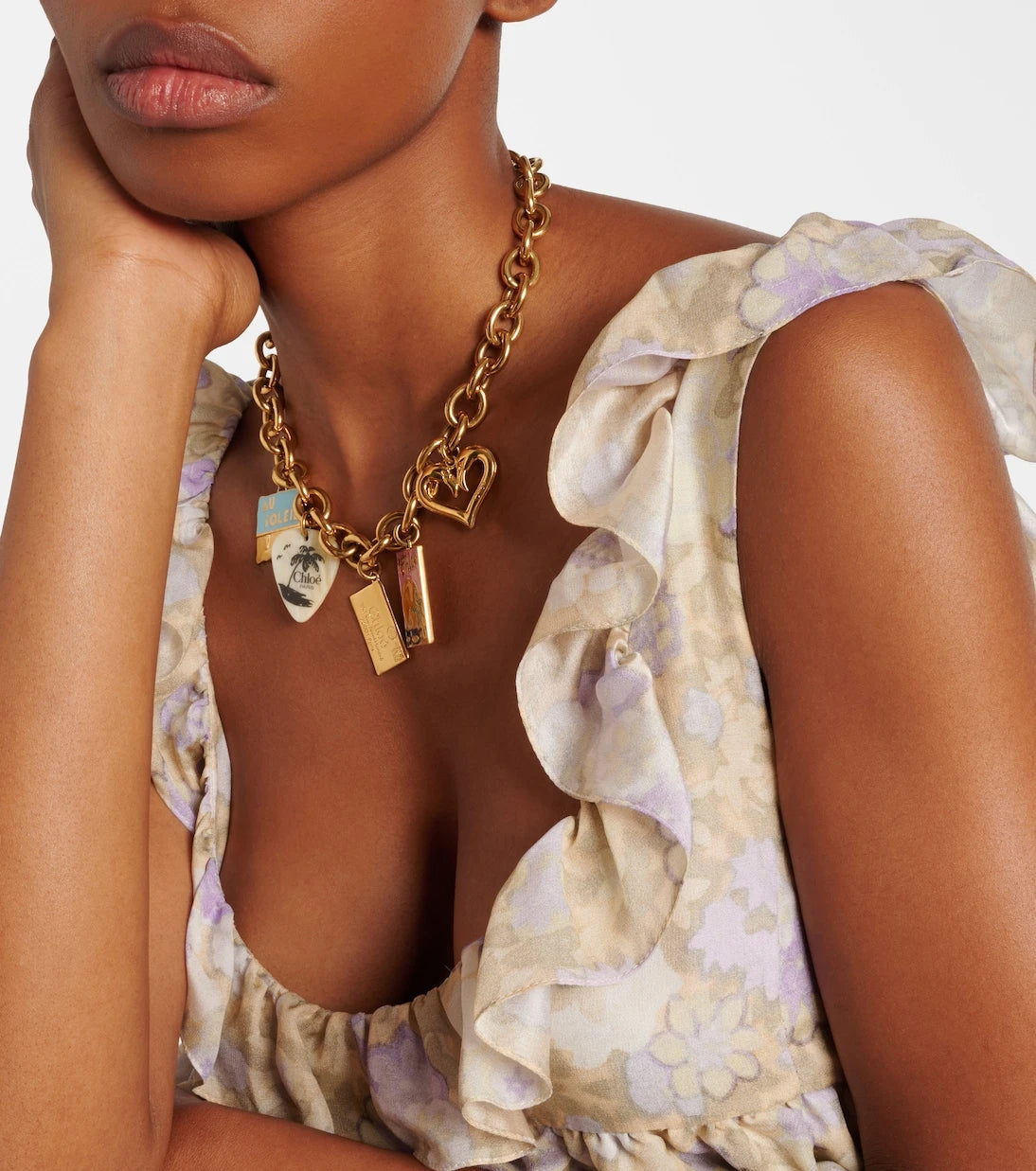 Chloé - Postcards embellished bracelet