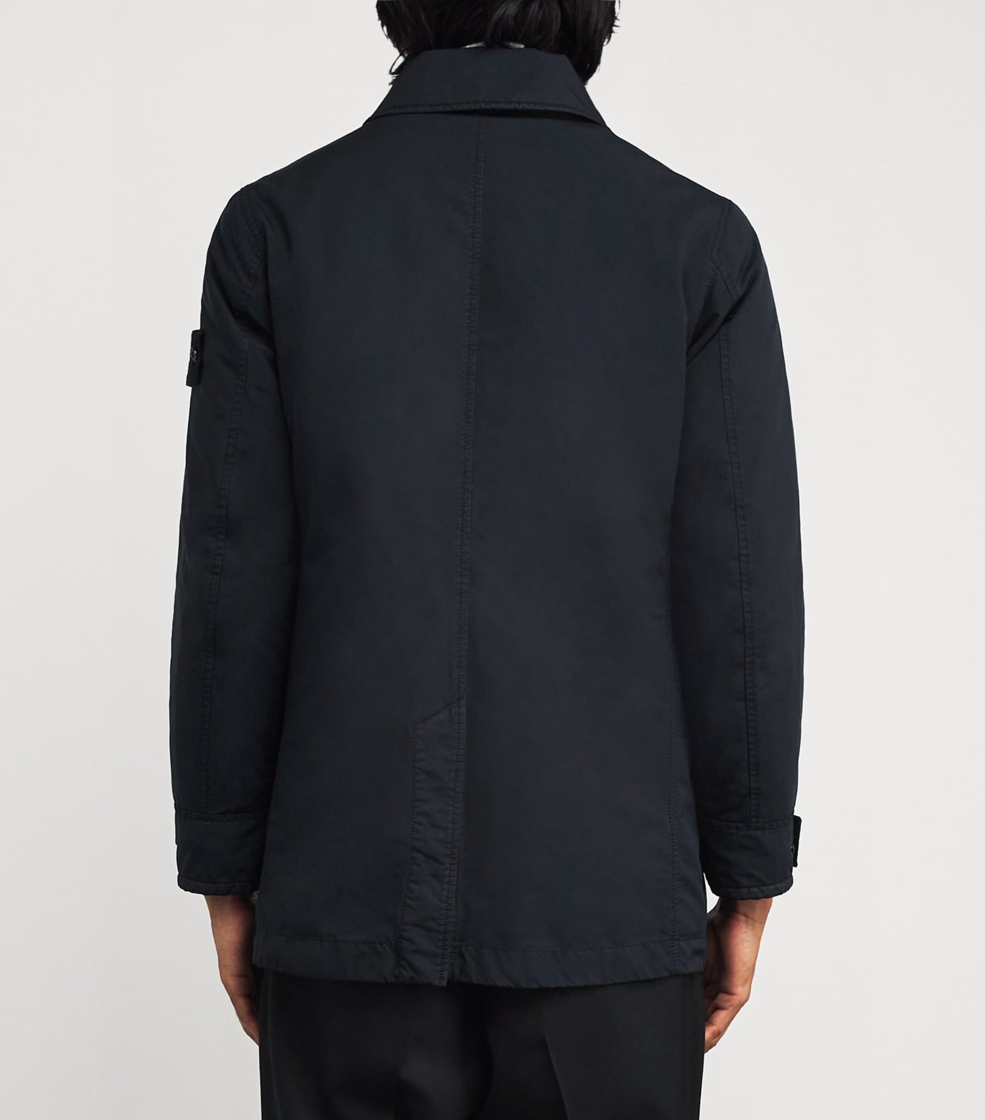 Navy GHOST PIECE Technical Microfibre Jacket