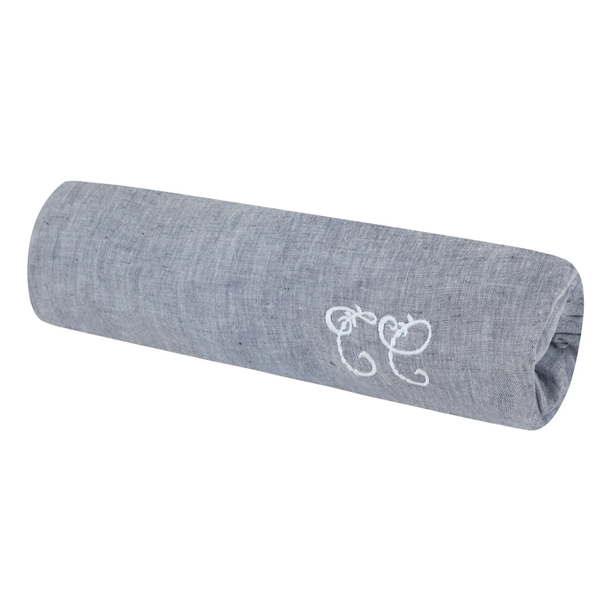 Tartine et Chocolat - Foliage Fitted Sheet | Navy blue