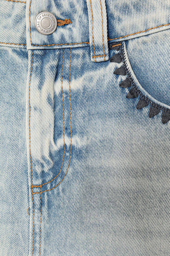 United Colors of Benetton Çocuk Denim Şort