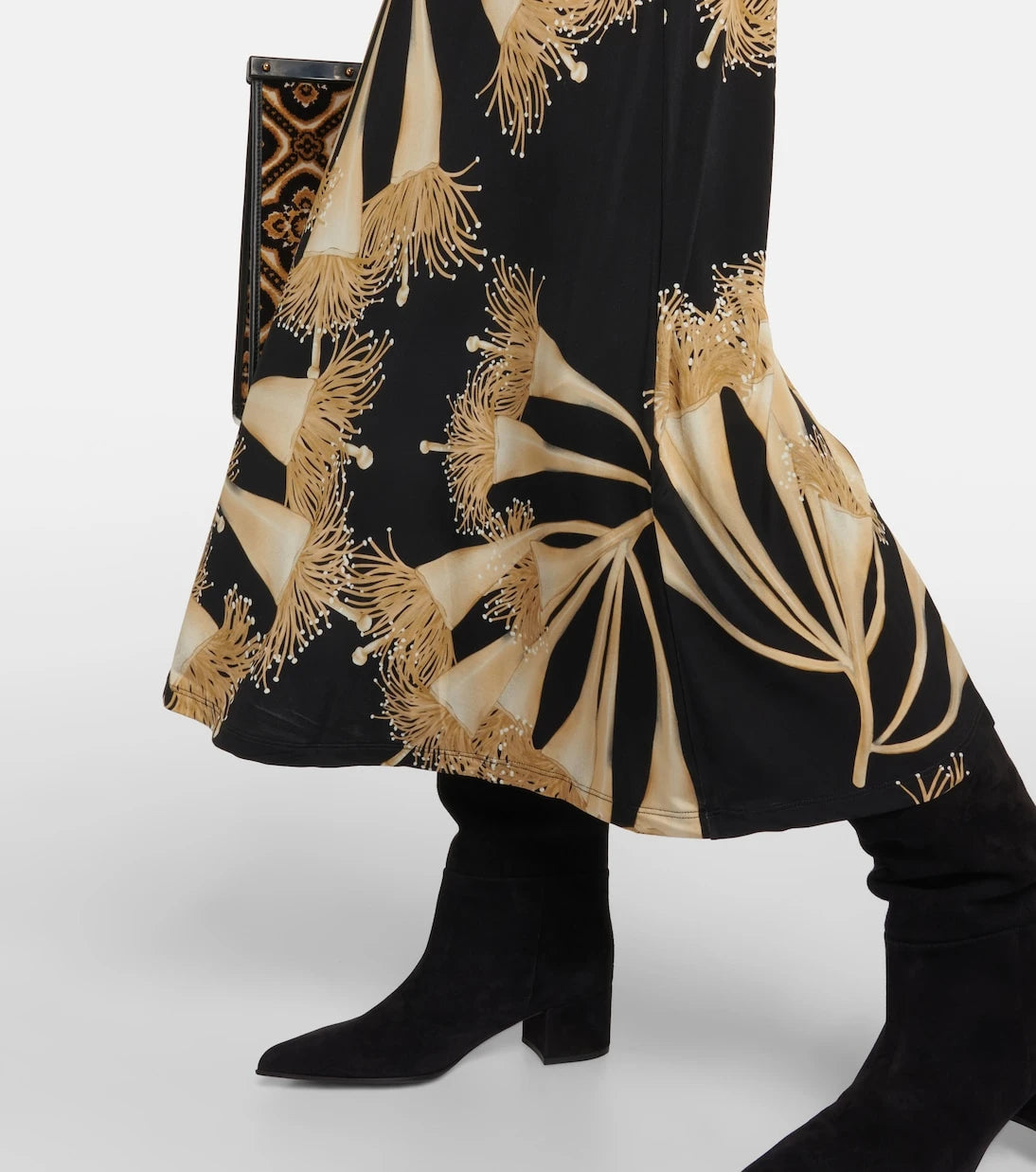 Johanna Ortiz - Halterneck jersey midi dress