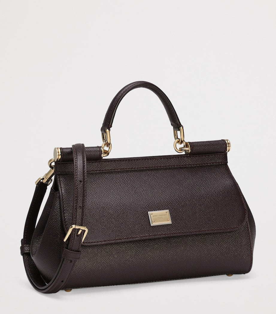 Multi Leather Sicily Top-Handle Bag