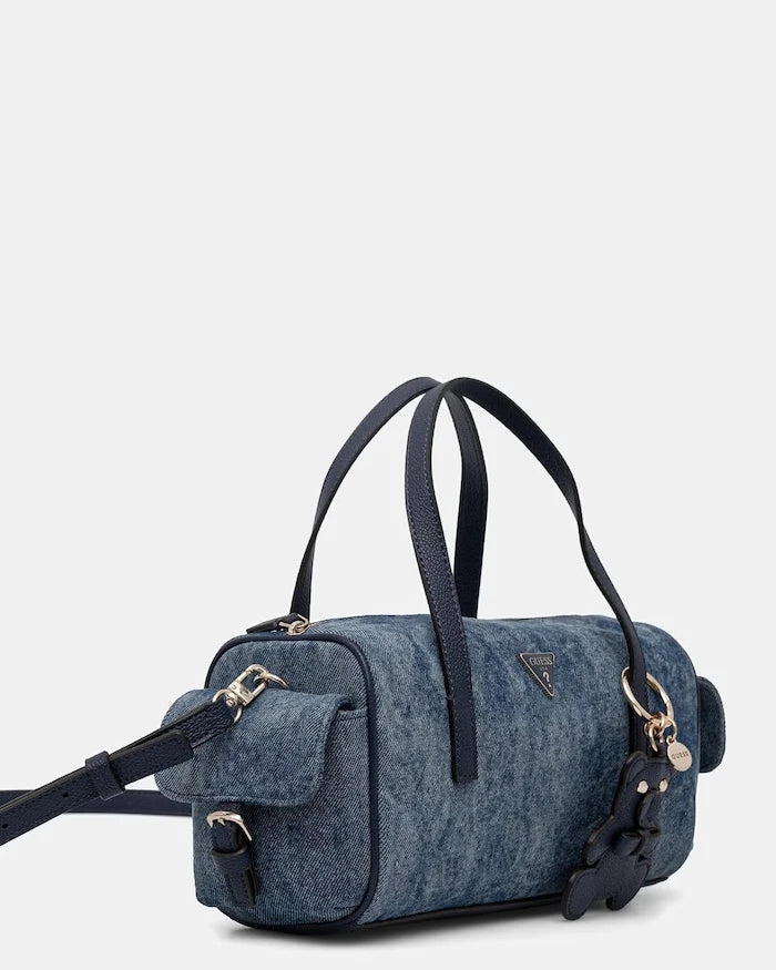 Guess denim kadın crossbody çanta KASSIE