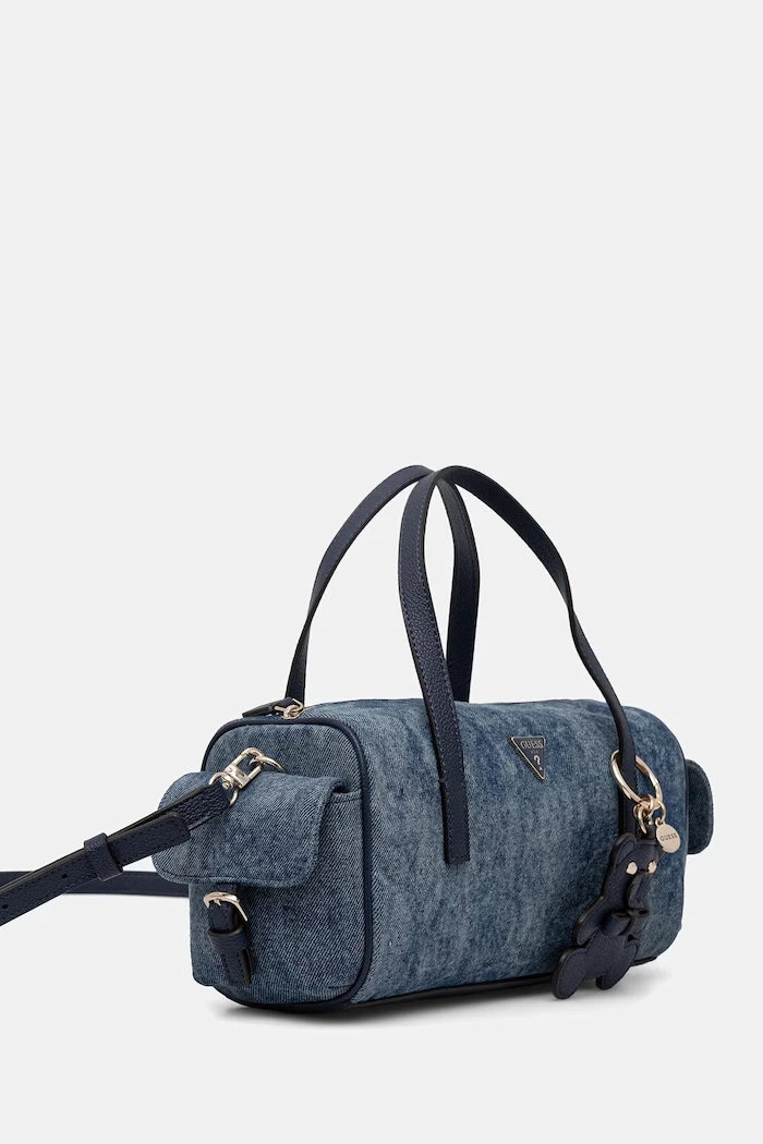 Guess denim kadın crossbody çanta KASSIE