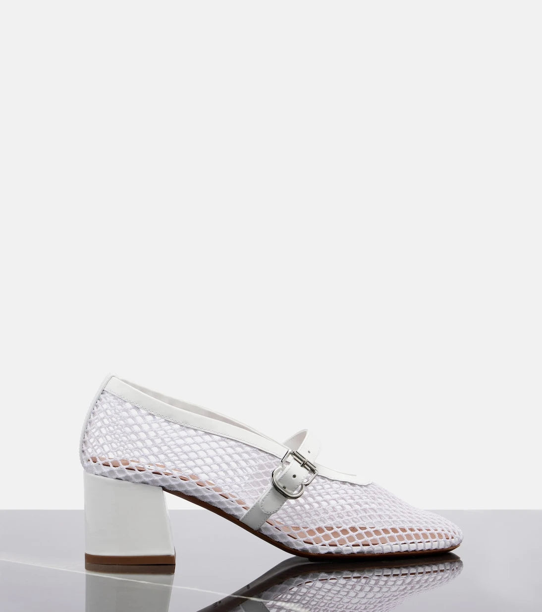 Alaïa - Babies mesh Mary Jane pumps