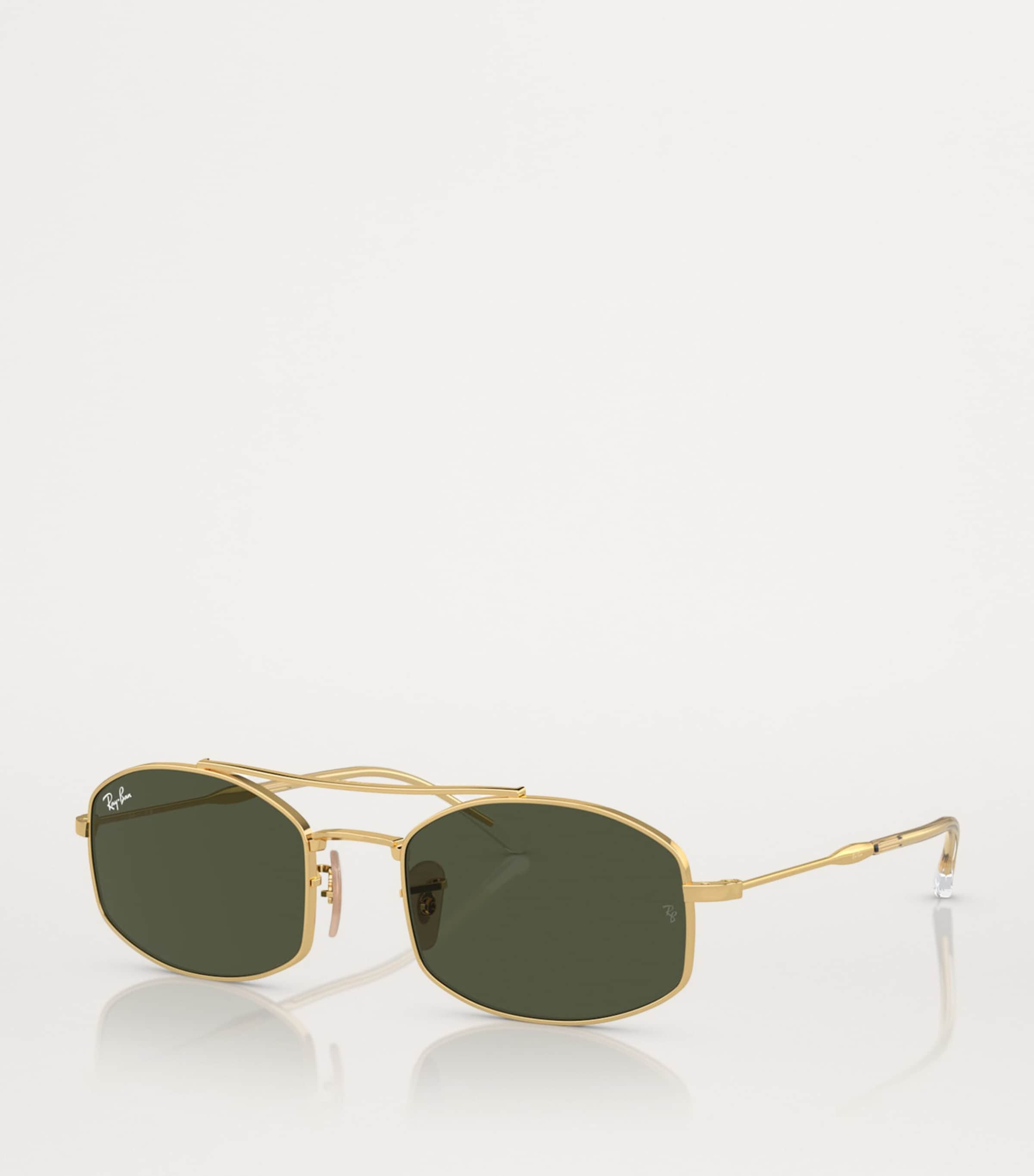 Ray-Ban Gold Metal RB3719 Sunglasses