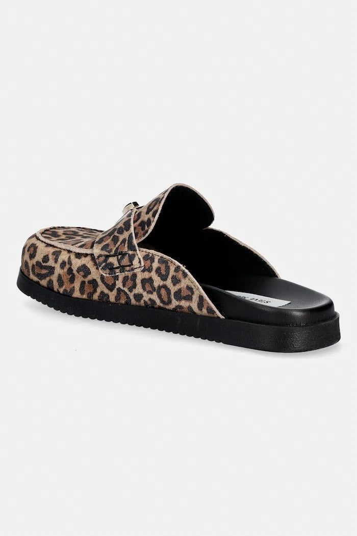 Steve Madden nubuk burnu kapalı kadın terlik ayakkabı Megg