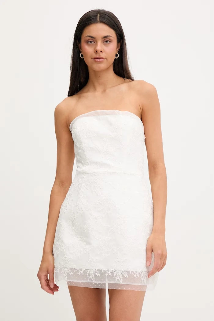 Bardot A-line Elbise