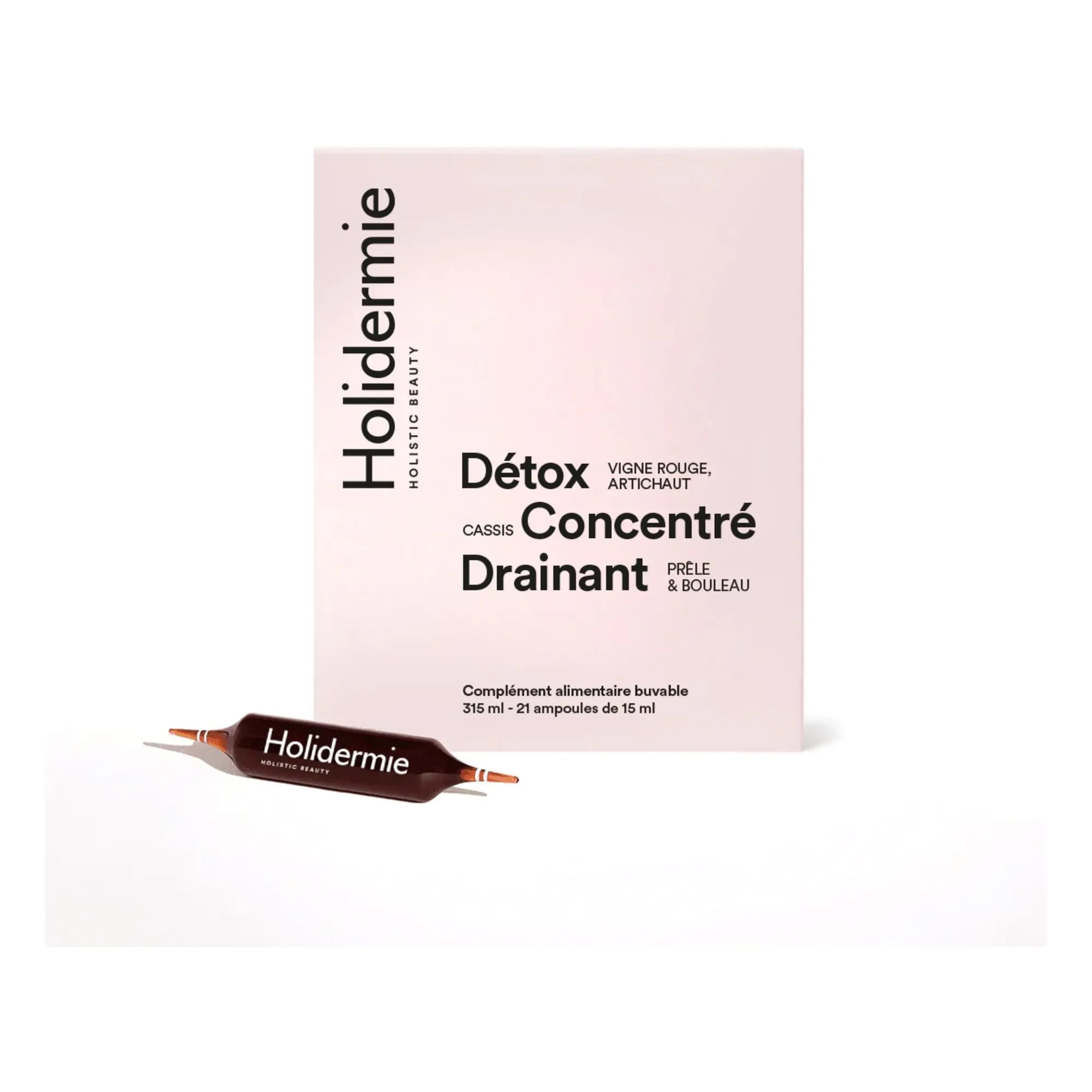 Holidermie - Detox draining concentrate - 21 phials