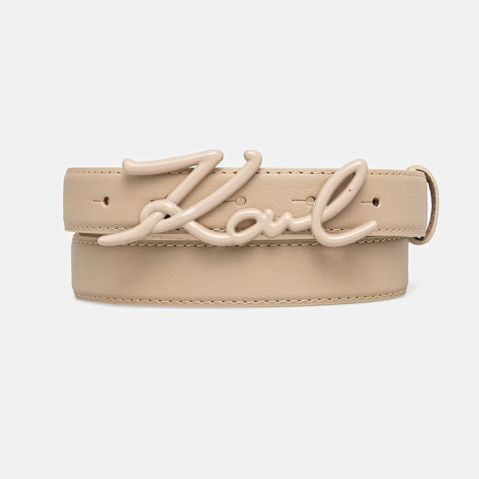 Karl Lagerfeld колан дамски от кожа K/SIGNATURE