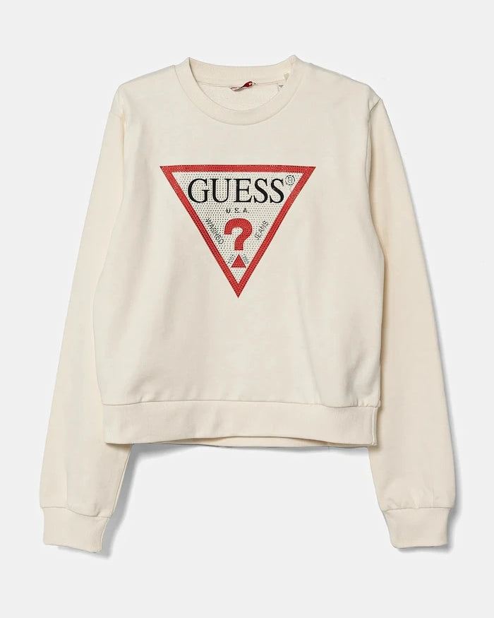 Çocuk Pamuklu Sweatshirt Guess