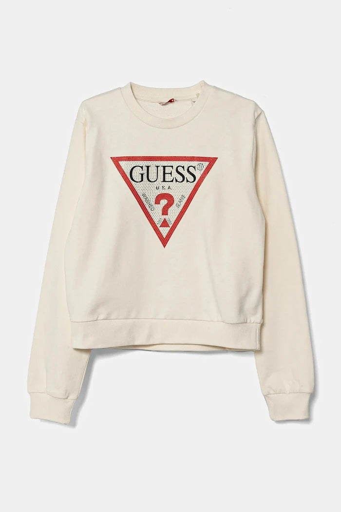 Çocuk Pamuklu Sweatshirt Guess