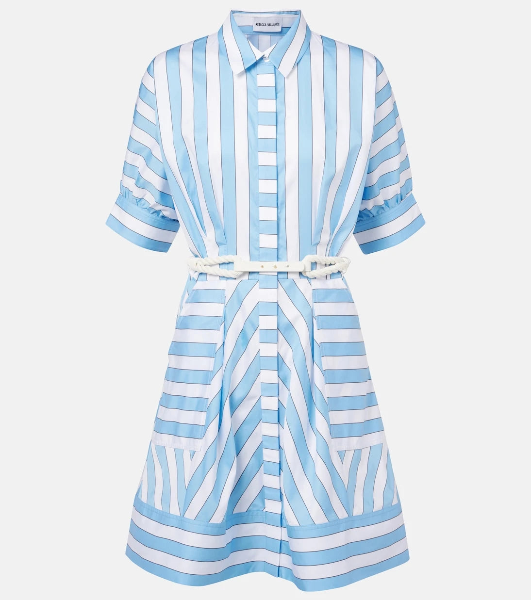 Rebecca Vallance - Nilah striped cotton minidress