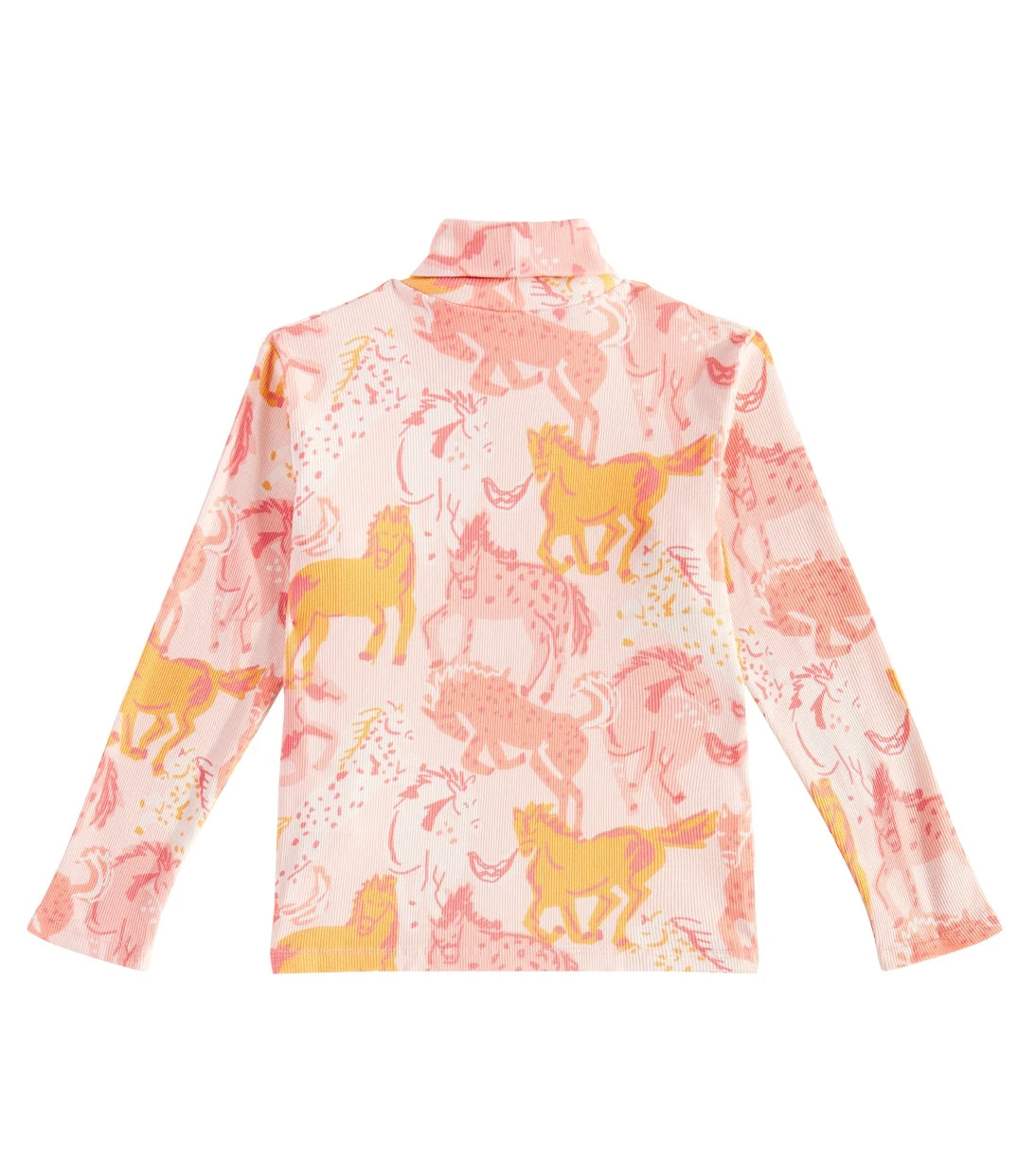 Stella McCartney Kids - Printed cotton-blend turtleneck top