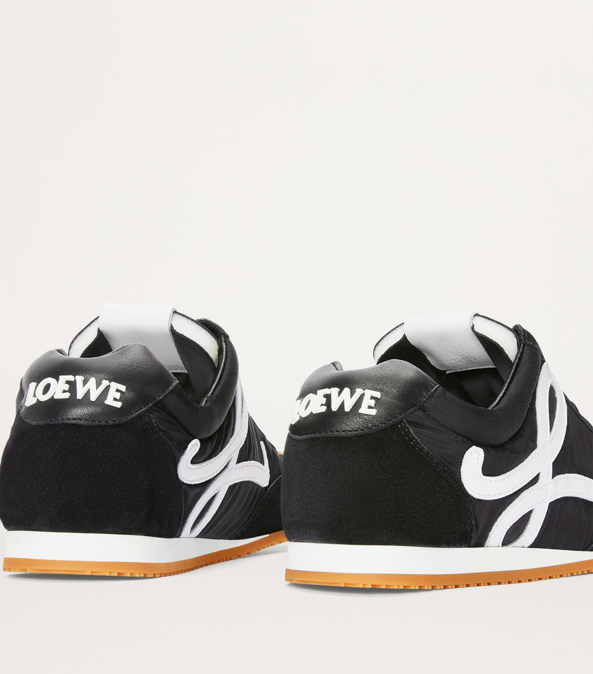 LOEWE Black Leather Ballet Runner 2.0 Sneakers