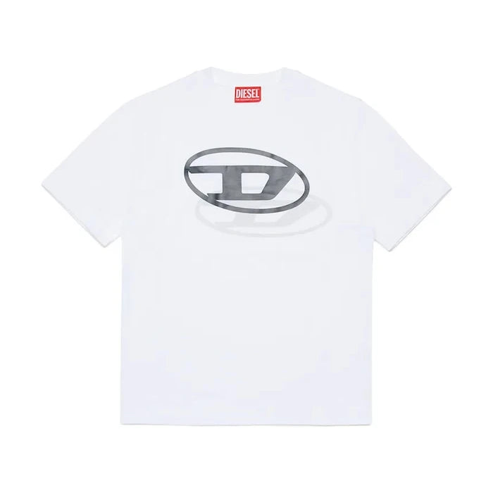 Çocuk pamuklu tişört Diesel TVALE OVER T-SHIRT