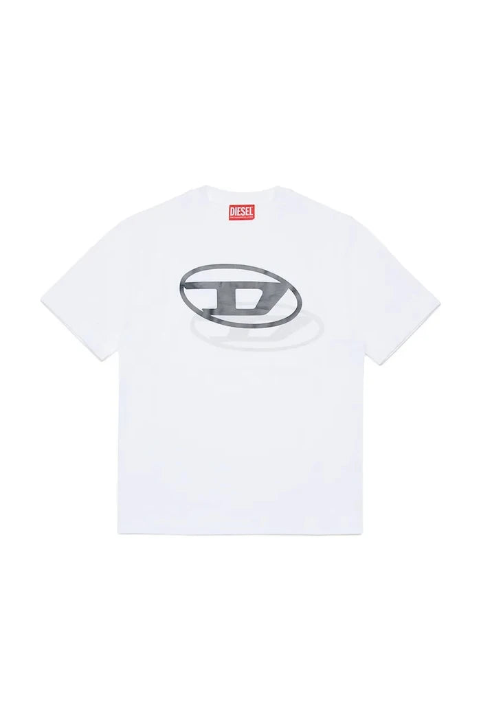 Çocuk pamuklu tişört Diesel TVALE OVER T-SHIRT