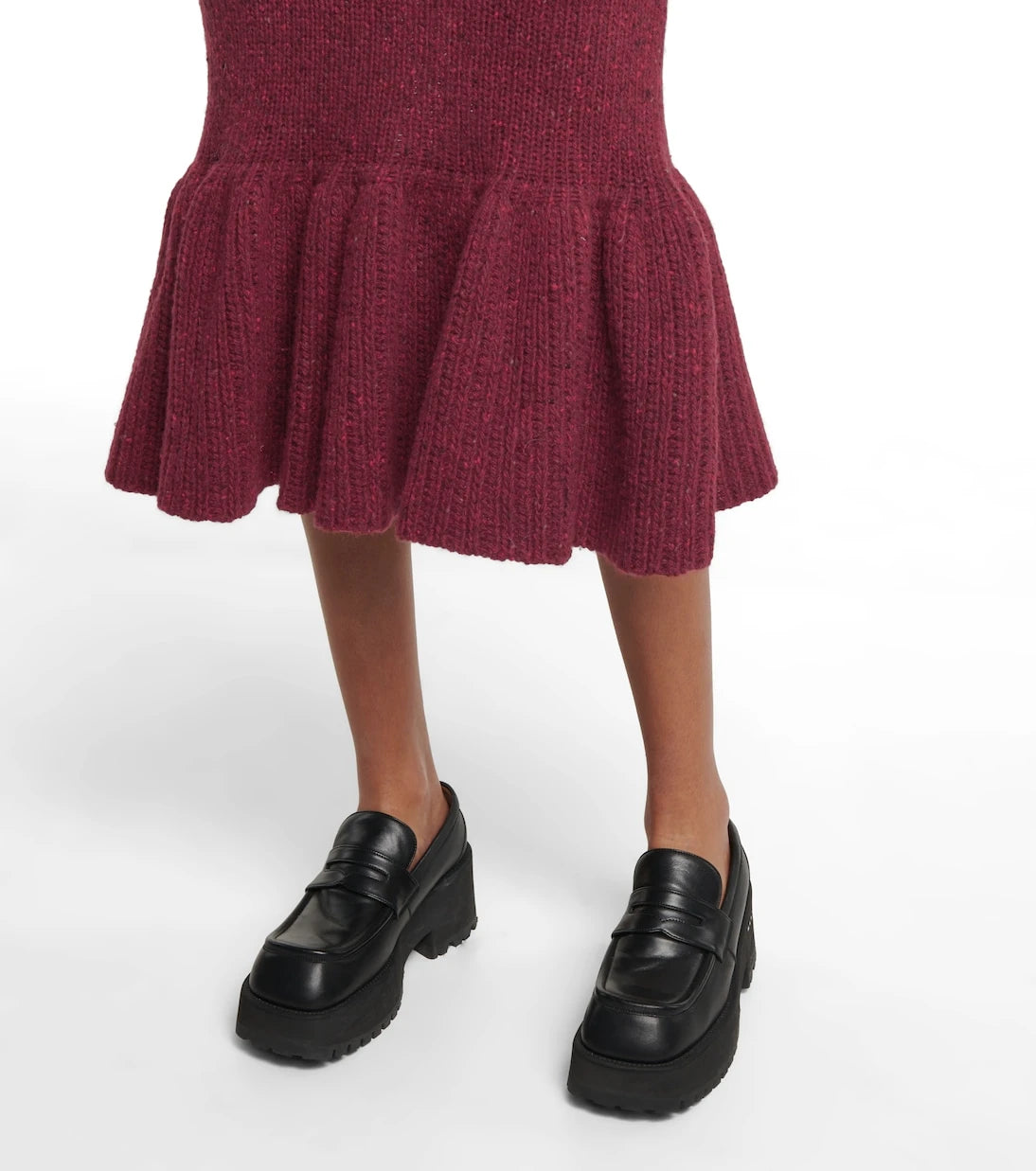 Marni - Wool knit midi skirt