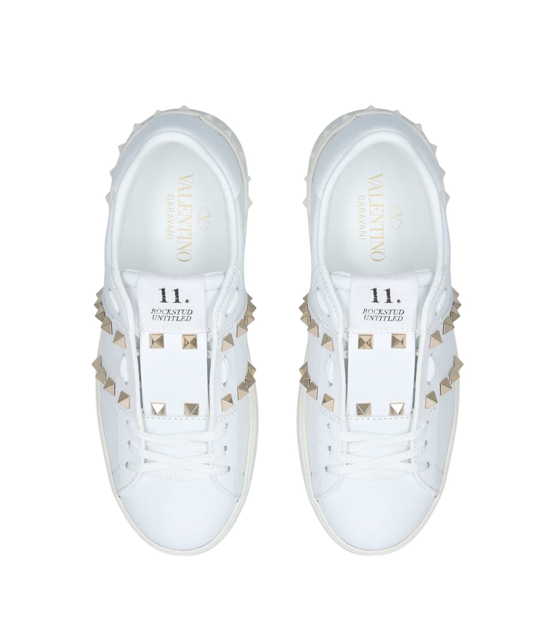 Valentino Garavani White Valentino Garavani Rockstud Untitled Sneakers