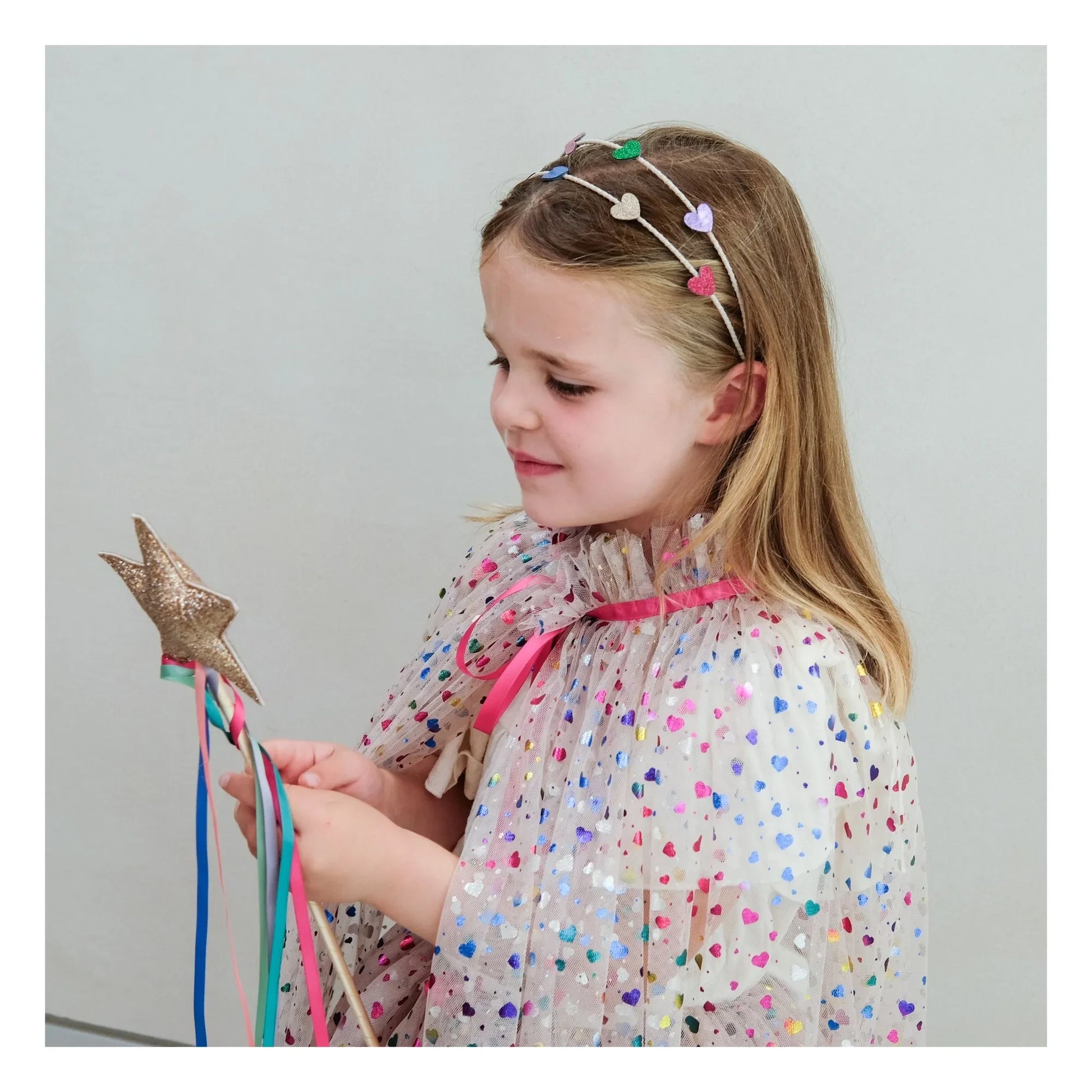 Mimi & Lula - Rainbow Magic Wand | Gold