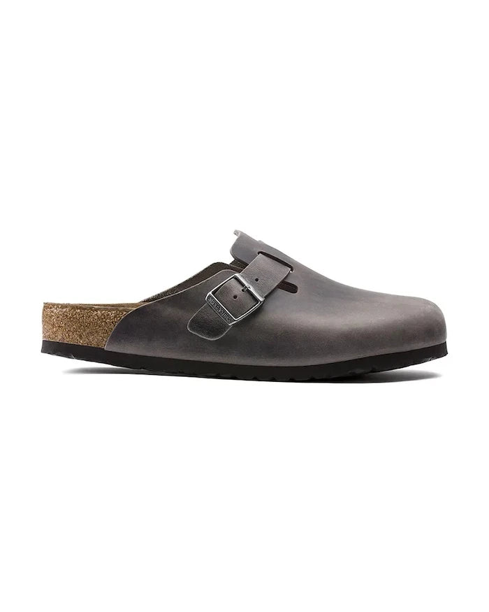 Birkenstock Boston Kadın Süet Sabolar