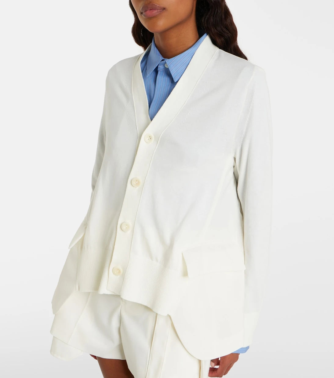 Sacai - Cotton cardigan