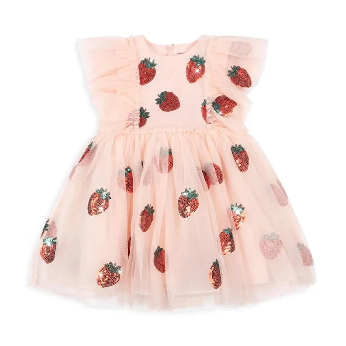 Детска рокля Konges Sløjd YVONNE FRILL DRESS
