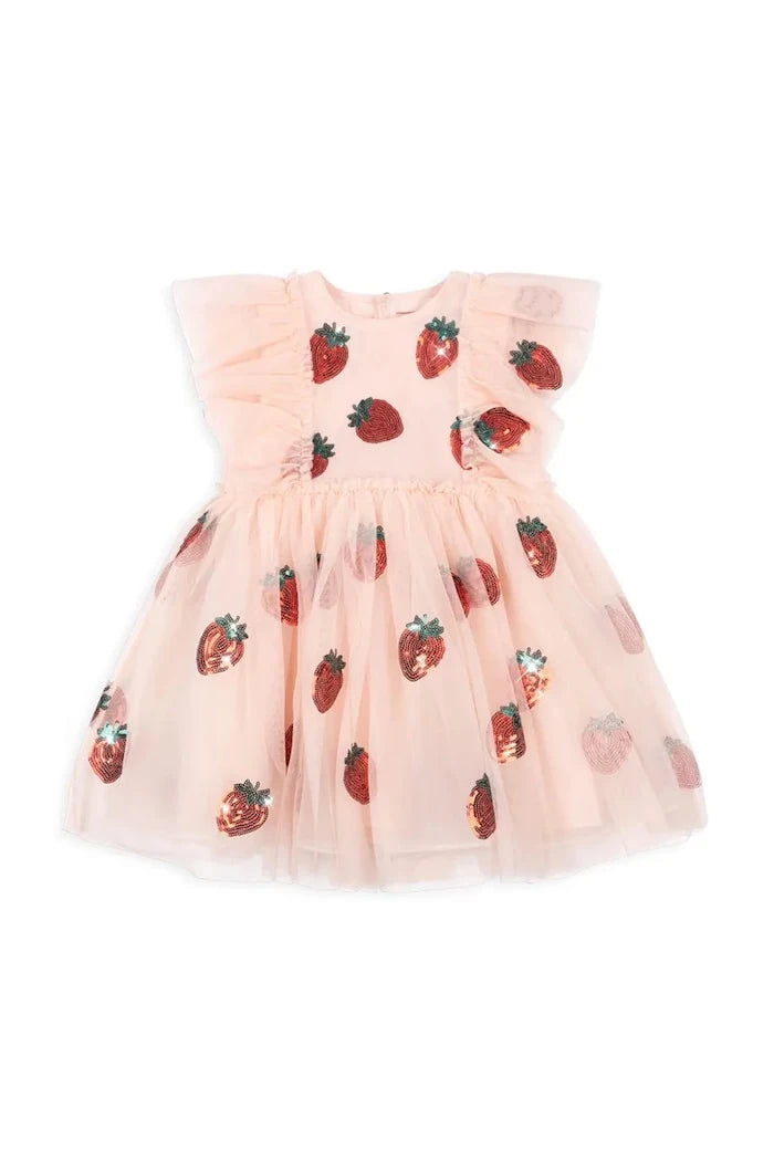 Детска рокля Konges Sløjd YVONNE FRILL DRESS