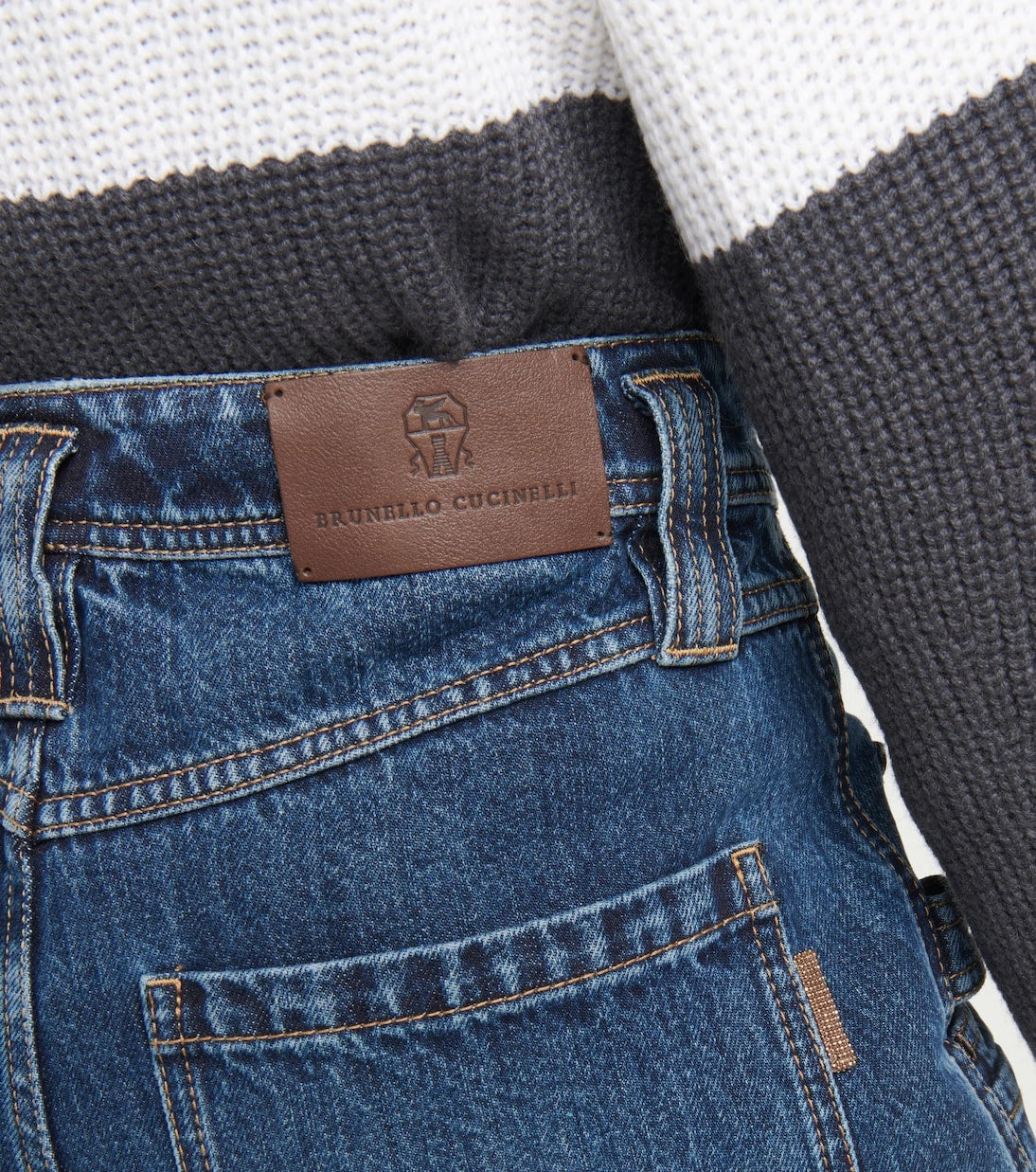 Brunello Cucinelli - Mid-rise wide-leg jeans