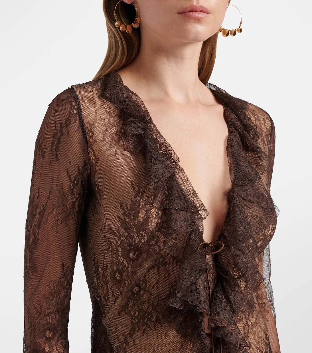 Bananhot - Nori lace maxi dress