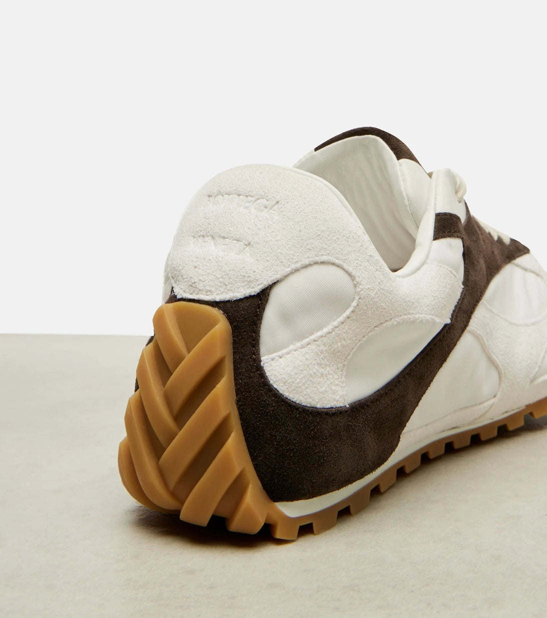 Bottega Veneta - Orbit Flash suede-trimmed sneakers