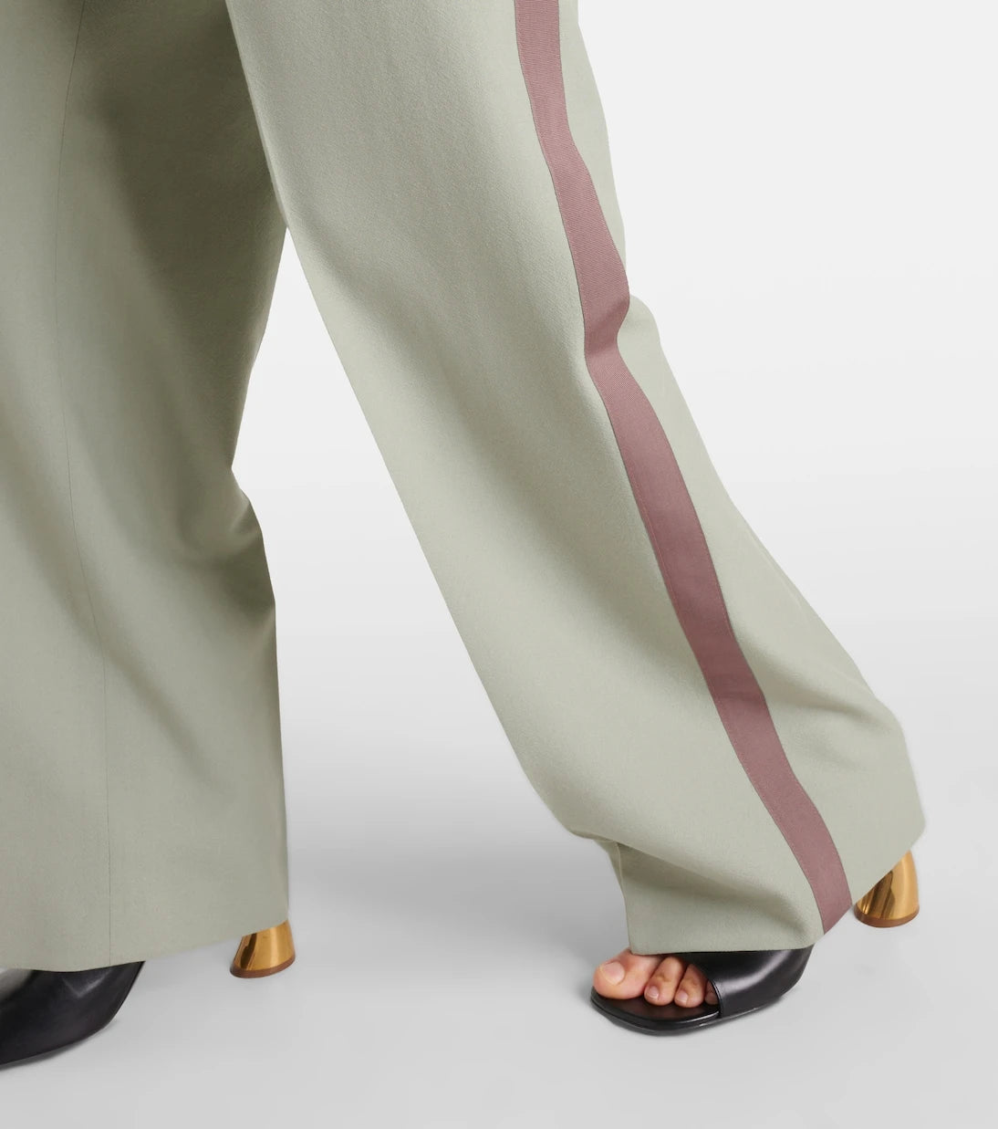 Dries Van Noten - Mid-rise wool straight pants