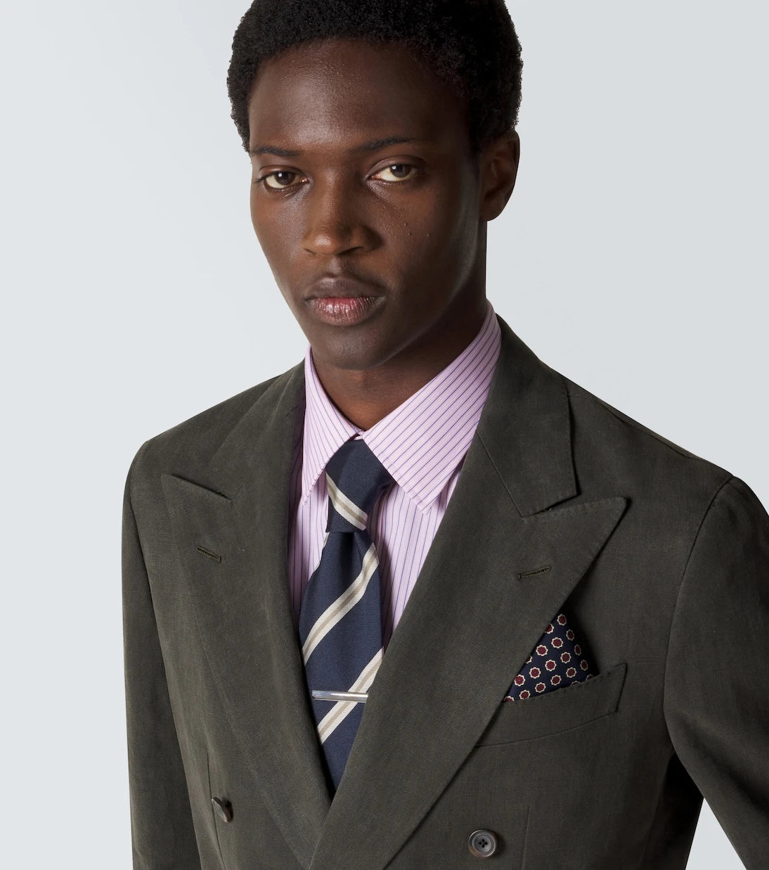 Dunhill - Striped silk tie