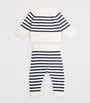 Petit Bateau Knitted Sweater and Trousers Set (Newborn - 18 Months)