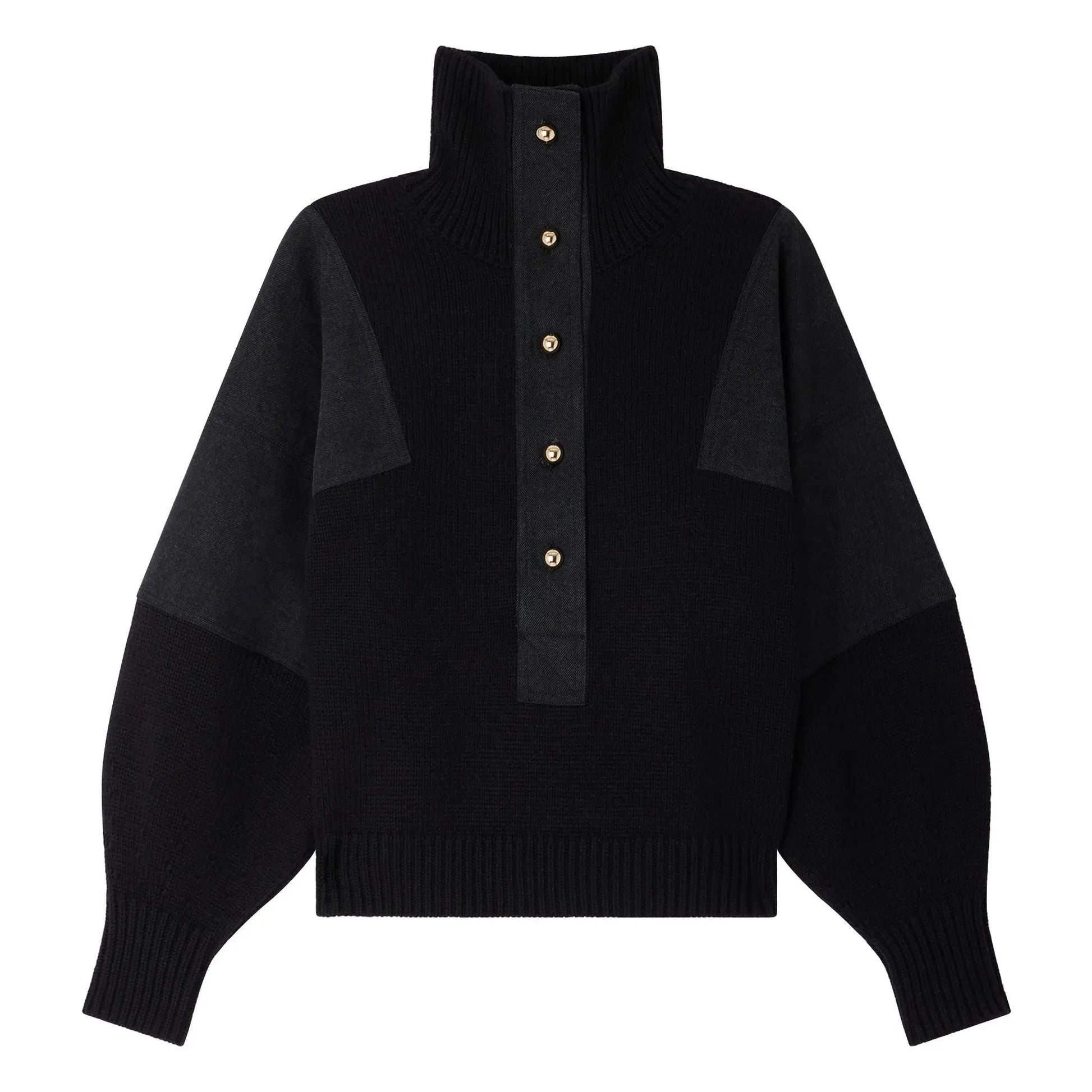 Sessùn - Wysael Merino Wool Sweater | Black