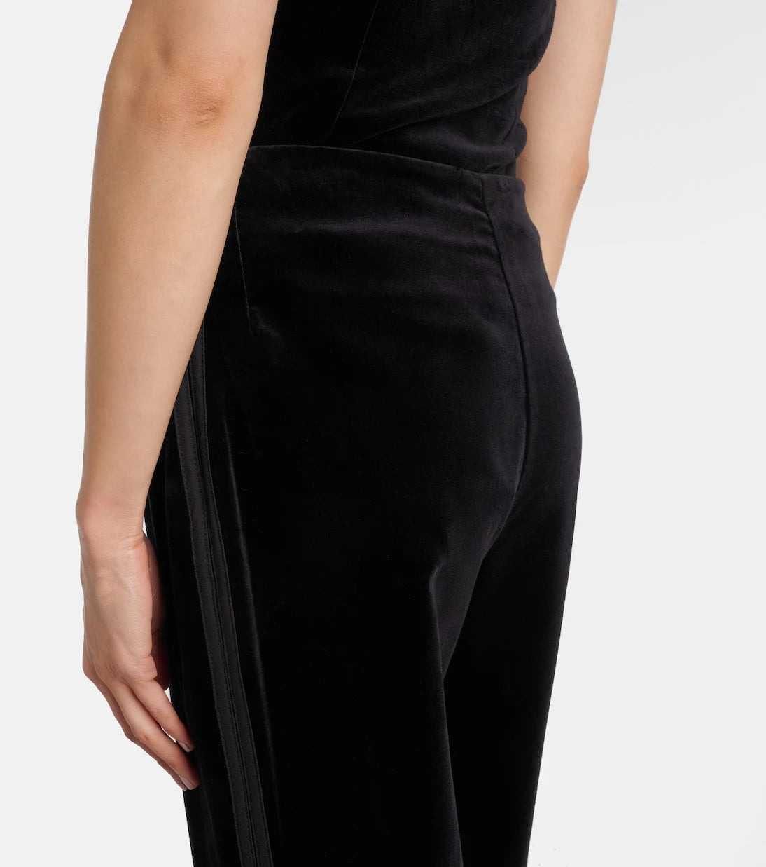 Posse - Quincy cotton velvet cropped pants