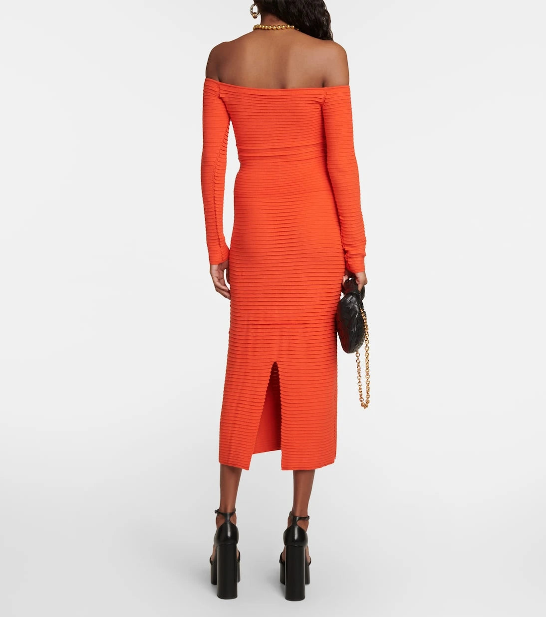 Altuzarra - Adan cutout off-shoulder knit top