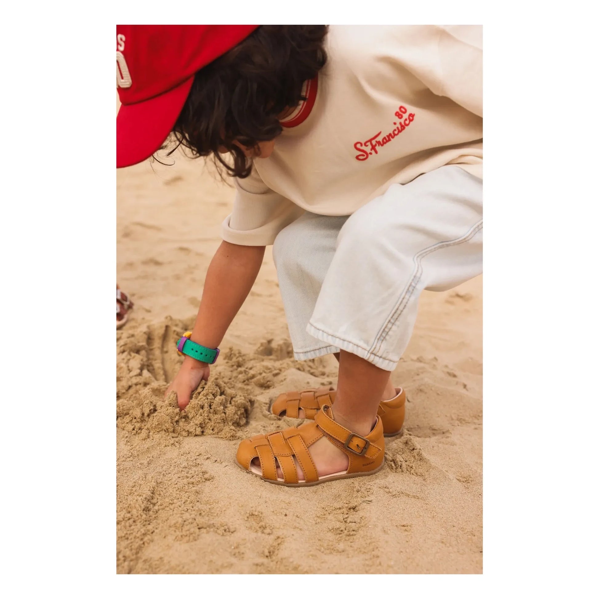 Lazare - Ernest sandals | Camel