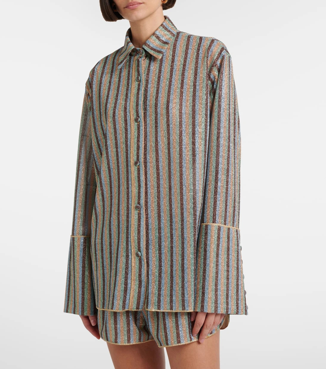 Oséree - Lumière striped shirt