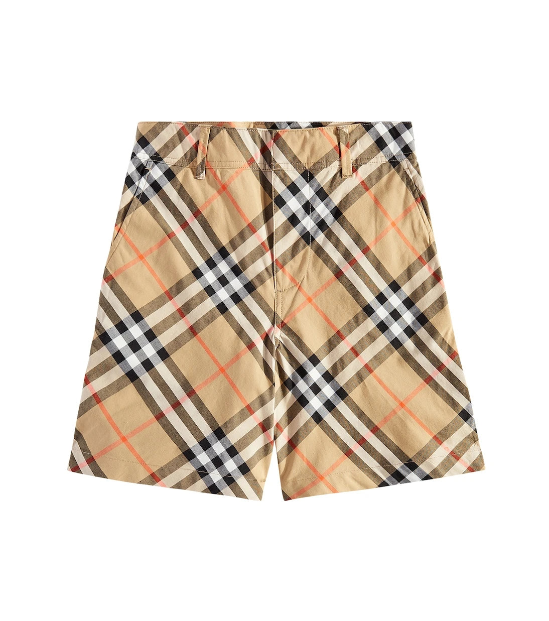 Burberry Kids - Burberry Check cotton shorts