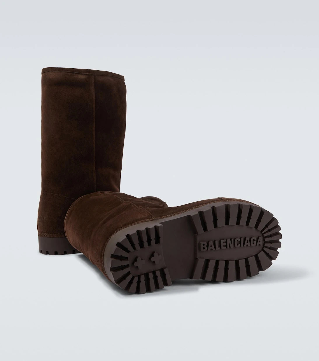 Balenciaga - Alaska suede knee-high boots
