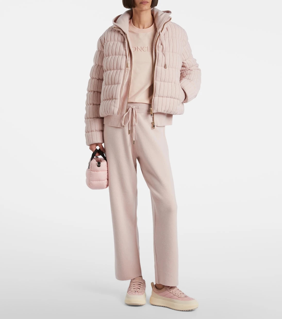 Moncler - Wool and cashmere sweatpants