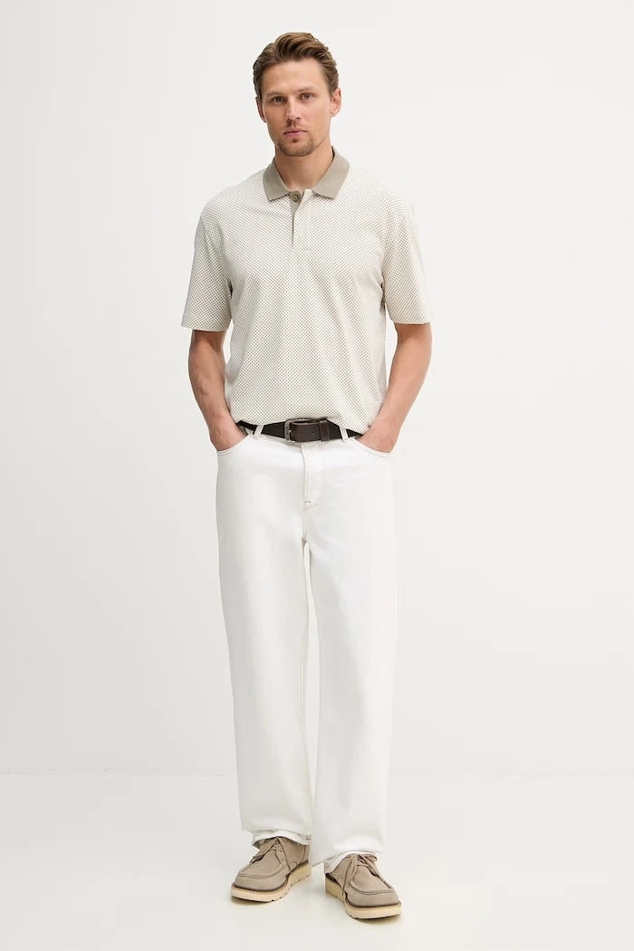 Armani Exchange Erkek Pamuk Elastan Polo Tişört