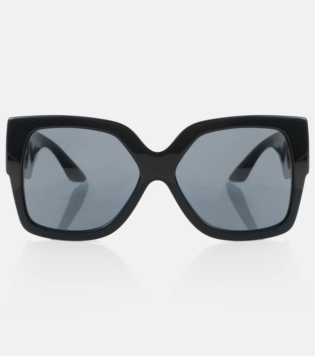 Versace - Greca embellished oversized sunglasses