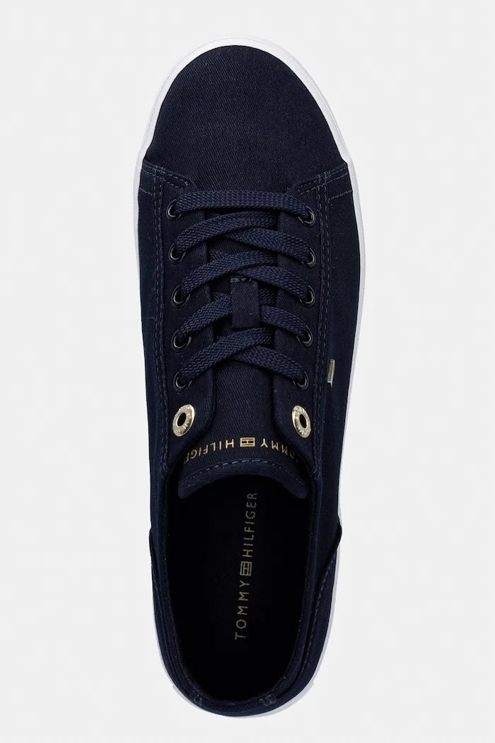 Tommy Hilfiger TH FOXING SNEAKER CANVAS ниски кецове дамски