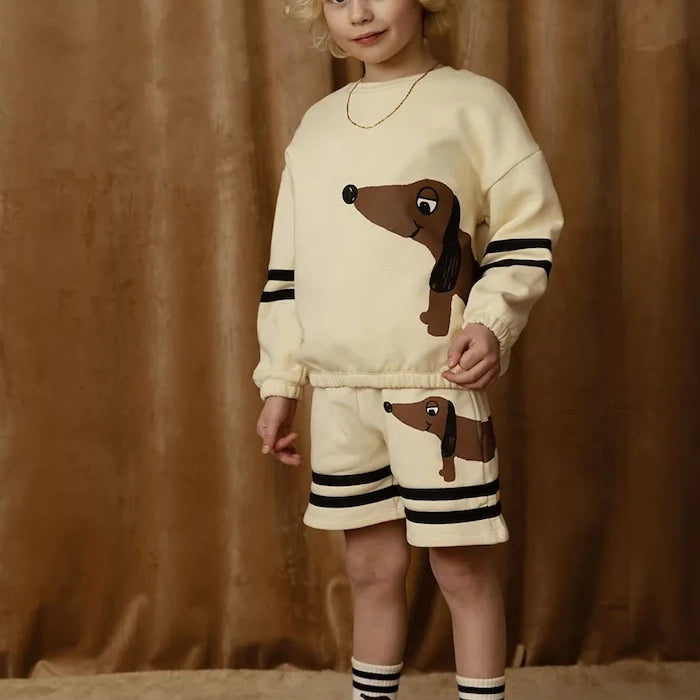 Детски памучен суичър Mini Rodini Dog