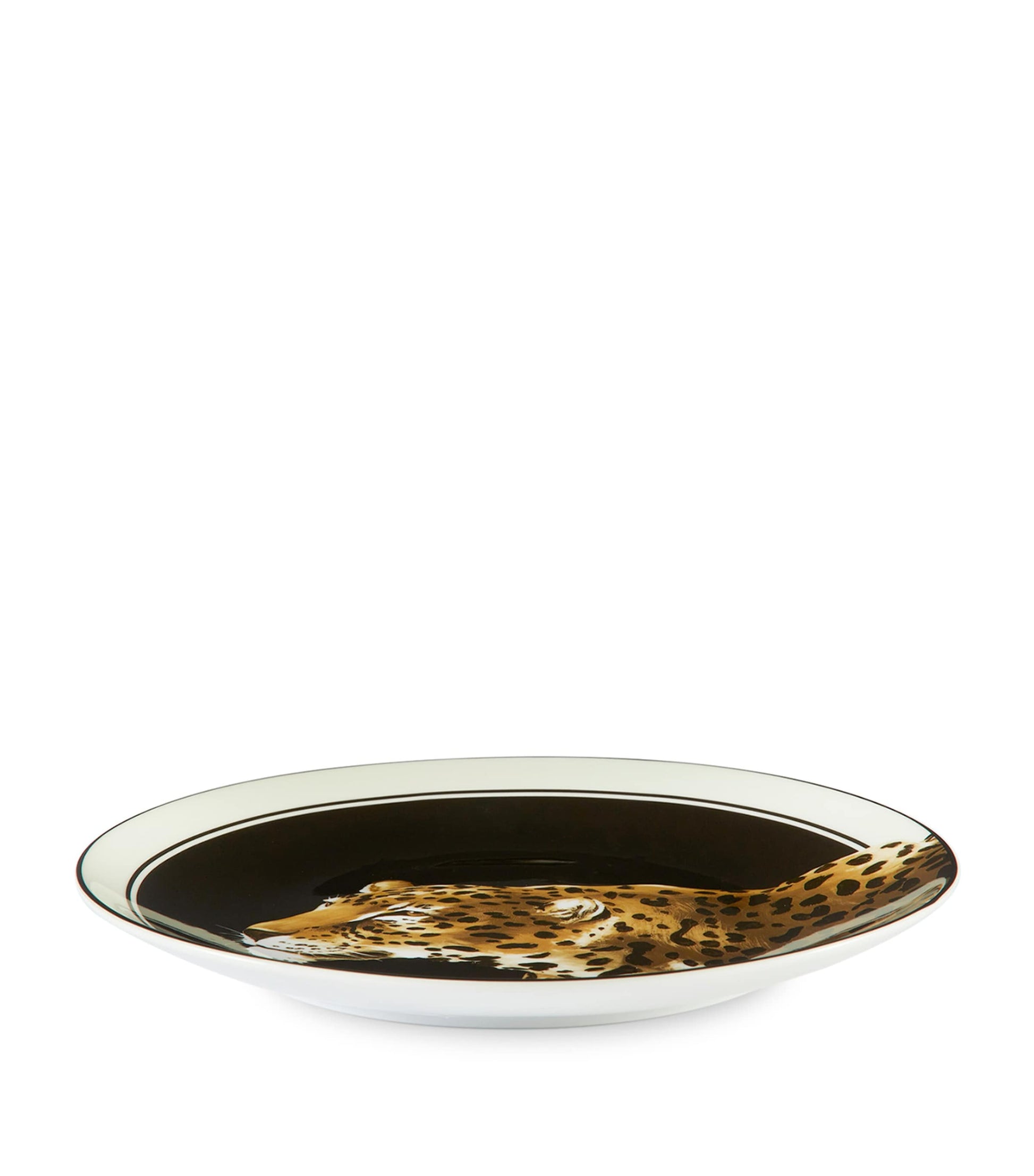 Dolce & Gabbana Casa Set of Two Leopard Dinner Plates (26cm)