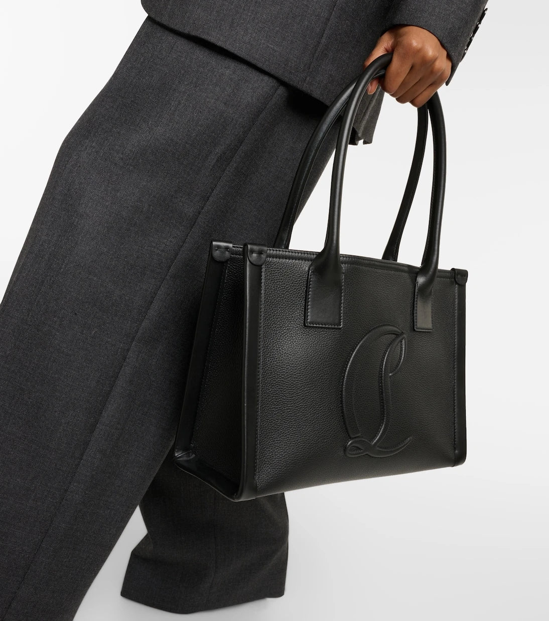 Christian Louboutin - By My Side Large leather tote bag